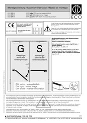 Eco SR III Notice De Montage