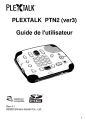 Plextalk PTN2 Guide De L'utilisateur