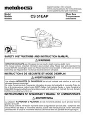 Metabo HPT CS 51EAP Mode D'emploi