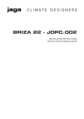 Jaga BRIZA 22 Instructions D'installation