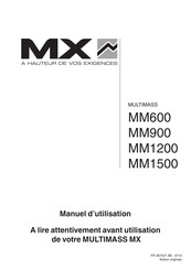 MX MULTIMASS MM1500 Manuel D'utilisation