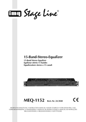 IMG STAGELINE MEQ-1152 Mode D'emploi