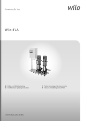 Wilo FLA-2 Helix V Notice De Montage Et De Mise En Service