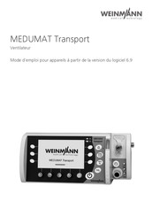Weinmann MEDUMAT Transport Mode D'emploi