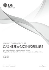 LG LF98105SB Manuel Du Propriétaire