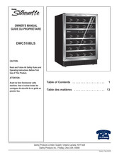 Danby Silhouette DWC518BLS Guide Du Propriétaire