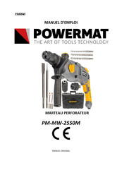 Powermat PM-MW-2550M Mode D'emploi