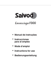 Saivod Lavasciuga 1000 Mode D'emploi