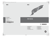 Bosch PMF 350 CES Notice Originale