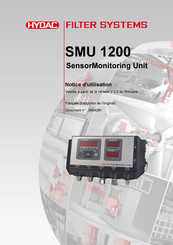 HYDAC FILTER SYSTEMS SMU 1200 Notice D'utilisation