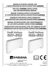 Arbonia SABIANA CARISMA CRT-ECM Manuel D'installation, D'utilisation Et D'entretien