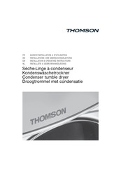 THOMSON TFT7000I Guide D'installation Et D'utilisation