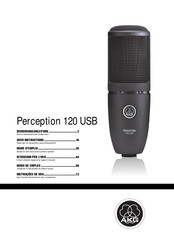 AKG Acoustics Perception 120 USB Mode D'emploi