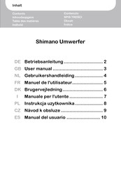 Shimano Umwerfer Manuel De L'utilisateur