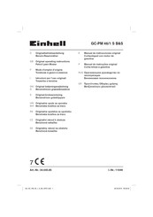 EINHELL GC-PM 46/1 S B&S Mode D'emploi D'origine