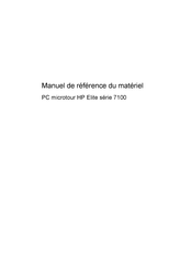 Hewlett Packard Elite 7100 Série Manuel De Référence