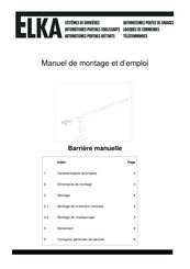 Elka EH 30 L Manuel De Montage Et D'emploi