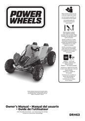 Mattel Power Wheels DRH63 Guide De L'utilisateur