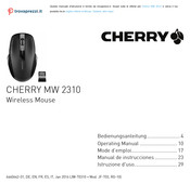 Cherry MW 2310 Mode D'emploi