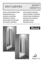 RAVAK SUPERNOVA SDOP Instructions De Montage