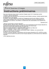Fujitsu Fi-6110 Instructions Préliminaires