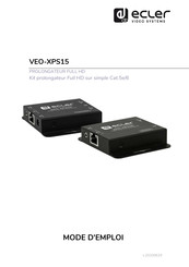 Ecler VEO-XPS15 Mode D'emploi