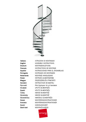 Arke Fontanot Civik Spiral Staircase Kit Instructions De Montage