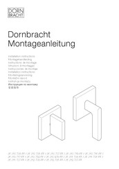 Dornbracht 36 312 706-FF Instructions De Montage
