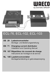 Dometic Waeco ECL-103 Instructions De Montage Et De Service