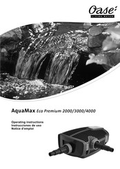 Oase AquaMax Eco Premium 2000 Notice D'emploi