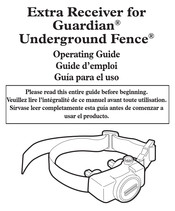 Radio Systems PetSafe Guardian Underground Fence Guide D'emploi