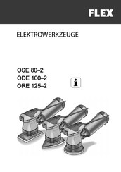 Flex OSE 80-2 Notice D'instructions