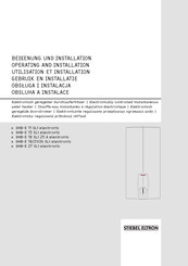 Stiebel Eltron DHB-E 18/21/24 SLi electronic Utilisation Et Installation