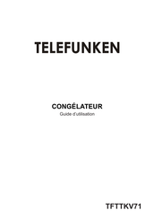 Telefunken TFTTKV71 Guide D'utilisation