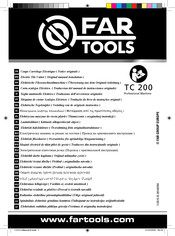 Far Tools TC 200 Notice Originale