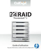 CalDigit T4 RAID Thunderbolt 3 Mode D'emploi