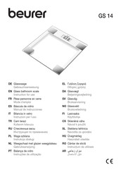 Beurer GS 14 Mode D'emploi