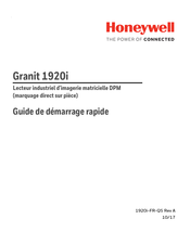 Honeywell Granit 1920i Guide De Démarrage Rapide