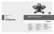 Bosch GTL 3 Professional Notice Originale