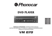 Phonocar VM 070 Notice De Montage Et D'emploi