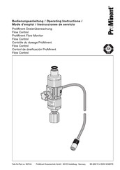 ProMinent Flow Control 2 Mode D'emploi