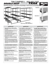 Metro Super Erecta Instructions D'assemblage