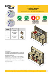 Govaplast Play Cuisinière Muddy GP83V Mode D'emploi