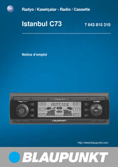 Blaupunkt Istanbul C73 Notice D'emploi