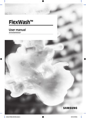 Samsung FlexWash WV60M9900A Série Manuel D'utilisation