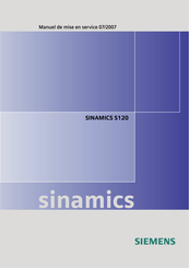 Siemens SINAMICS S120 Manuel De Mise En Service