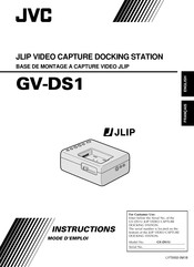 JVC JLIP GV-DS1 Mode D'emploi