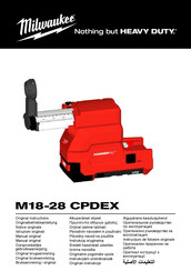 Milwaukee M18-28CPDEX-0 Notice Originale