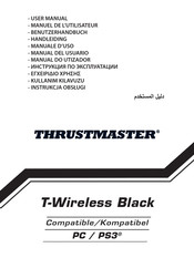 Thrustmaster T-Wireless Black PS3 Manuel De L'utilisateur