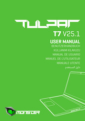 Monster TULPAR T7 V25.1 Manuel De L'utilisateur